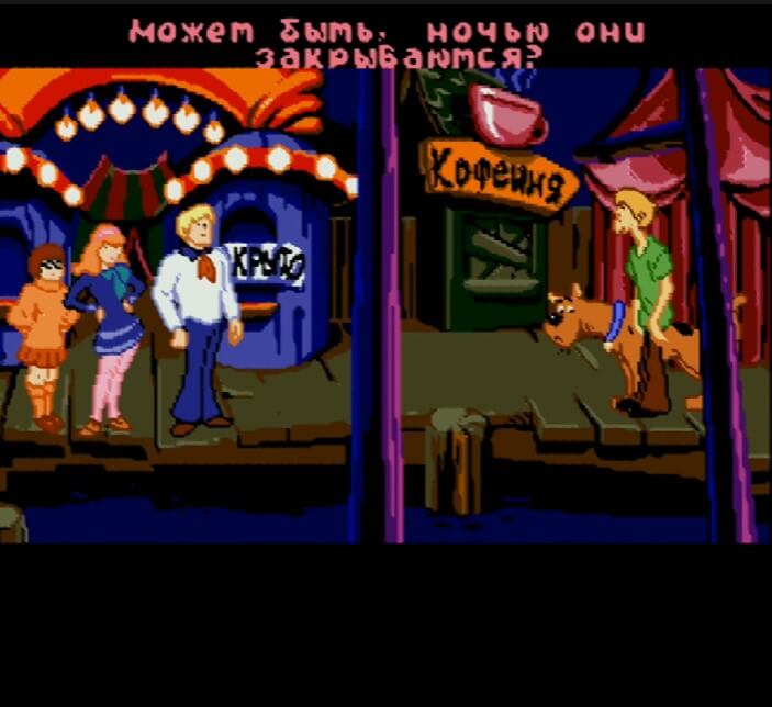 Scooby Doo Mystery - геймплей игры Sega Mega Drive\Genesis